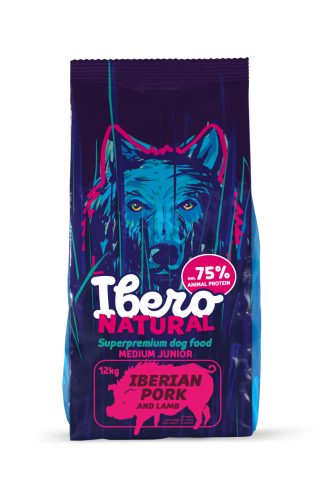 Ibero NATURAL dog MEDIUM JUNIOR 12 KG