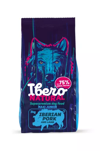 Ibero NATURAL dog MAXI JUNIOR 3 KG