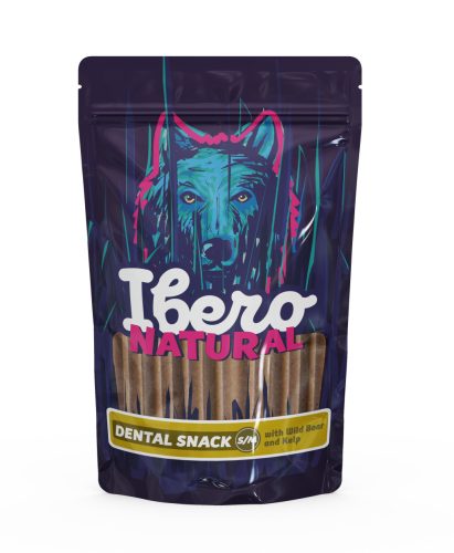 Ibero Natural Dental Snacks vaddisznóhússal és algával S/M