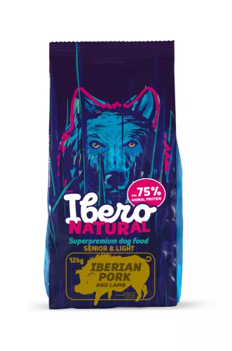 Ibero NATURAL dog SENIOR/LIGHT 12 Kg