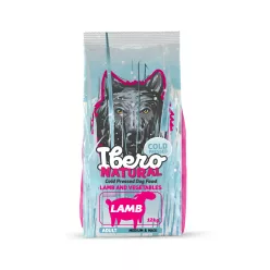 Ibero Hidegen sajtolt kutyatáp adult LAMB Mini 12 Kg