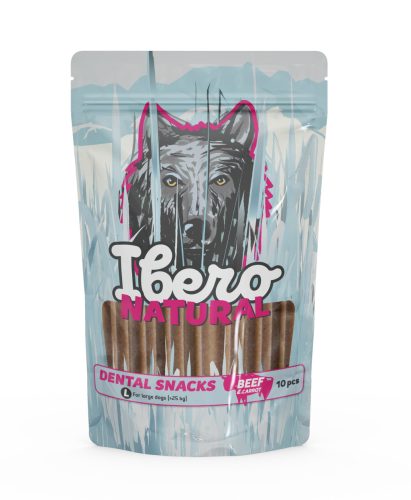 Ibero Natural Dental Snacks Marhahússal és répával L