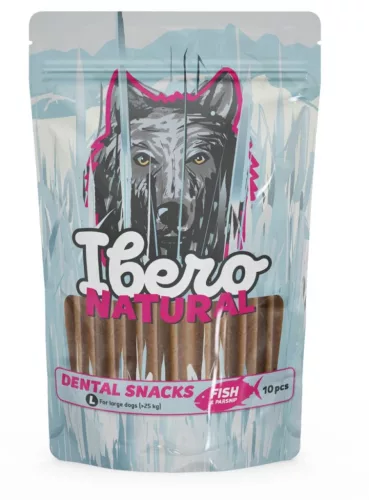 Ibero Natural Fogápoló jutalomfalat Hallal és paszternákkal L