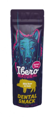 Ibero Natural Fogápoló jutalomfalat vaddisznóhússal és algával S/M 3 pcs