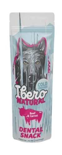 Ibero Natural Fogápoló jutalomfalat Marhahússal és répával S/M 3 db
