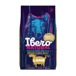 Ibero Natural Gabonamentes kutyatáp bárányhússal 12 kg