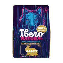 Ibero Natural Gabonamentes  kutyatáp nyúlhússal 2 kg