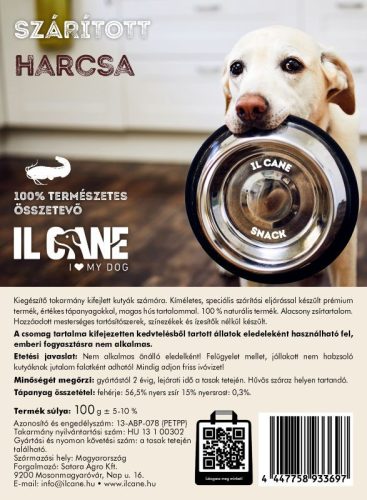 Szárított harcsa: 100gr/csomag