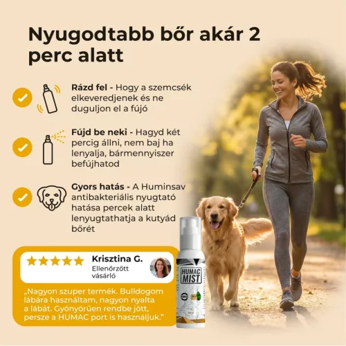 Humac Mist 100 ml - Ápoló spray huminsavval 