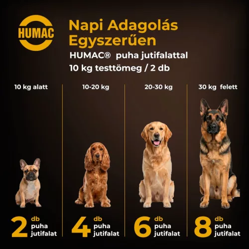Humac Immunitás & Detox 180 gr, kb. 60 falat tégelyben