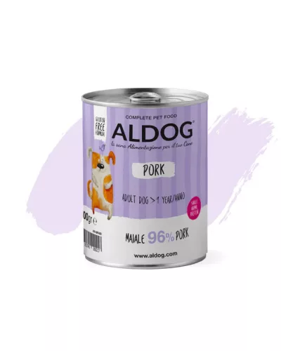 ALDOG® PORK – MONOPROTEINES SERTÉSPÁSTÉTOM FELNŐTT KUTYÁKNAK 400 gr