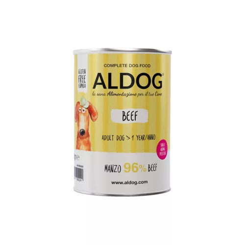 ALDOG® BEEF – MONOPROTEINES MARHAPÁSTÉTOM FELNŐTT KUTYÁKNAK 400 gr