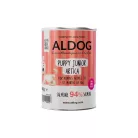 ALDOG® PUPPY-JUNIOR ARTICA LAZACOS MONOPROTEINES KÖLYÖK KUTYA PÁSTÉTOM 400 gr