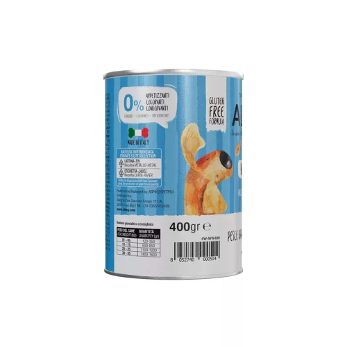 ALDOG® WHITE WAVE – MONOPROTEINES FEHÉRHAL-PÁSTÉTOM FELNŐTT KUTYÁKNAK 400 gr