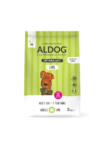 ALDOG LAMB HIPOALLERGÉN KUTYATÁP MINI 3 KG