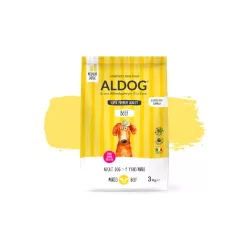 ALDOG BEEF HIPOALLERGÉN KUTYATÁP MEDIUM 3 KG