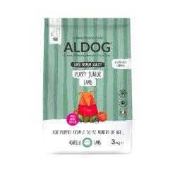 ALDOG PUPPY JUNIOR LAMB HIPOALLERGÉN KUTYATÁP MEDIUM 3 KG