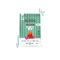 ALDOG PUPPY-JUNIOR LAMB HIPOALLERGÉN KUTYATÁP MEDIUM 3 KG