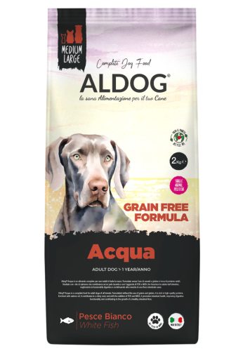 ALDOG ACQUA HIPOALLERGÉN KUTYATÁP MEDIUM 2 KG