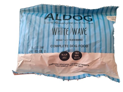ALDOG WHITE WAVE HIPOALLERGÉN KUTYATÁP MEDIUM MINTACSOMAG 100 G