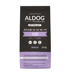   ALDOG THE BREDEERS WAY PORK HIPOALLERGÉN KUTYATÁP MEDIUM 20 KG