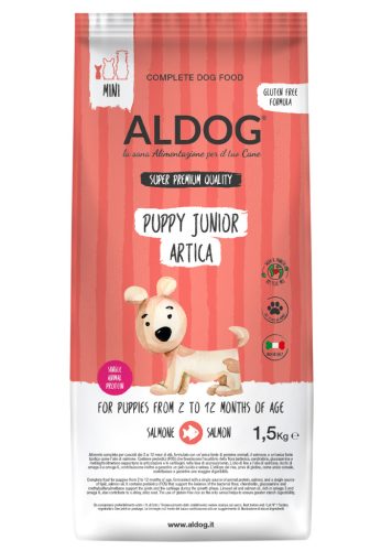 ALDOG PUPPY JUNIOR ARTICA HIPOALLERGÉN KUTYATÁP MINI 1,5 KG