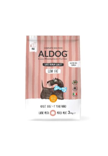ALDOG LOW FAT KUTYATÁP MINI 3 KG