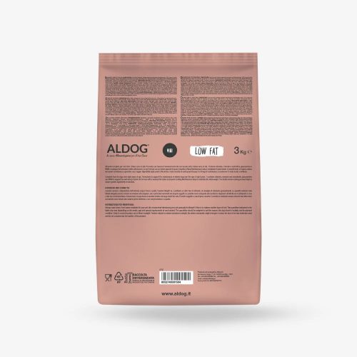 ALDOG LOW FAT KUTYATÁP MINI 3 KG