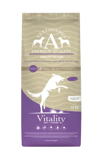 CENTOUNDICI (111/A) VITALITY KUTYATÁP MEDIUM 15 KG