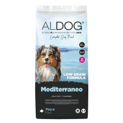 ALDOG MEDITERRANEO LOW GRAIN KUTYATÁP MEDIUM 12 KG
