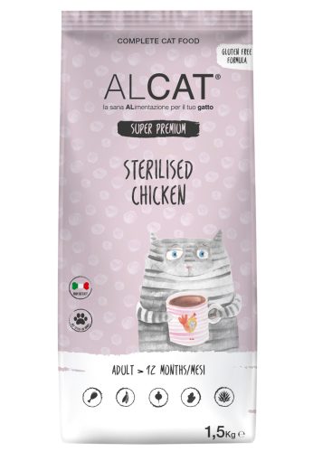 ALCAT Sterilized Chicken Macskatáp 1,5 kg