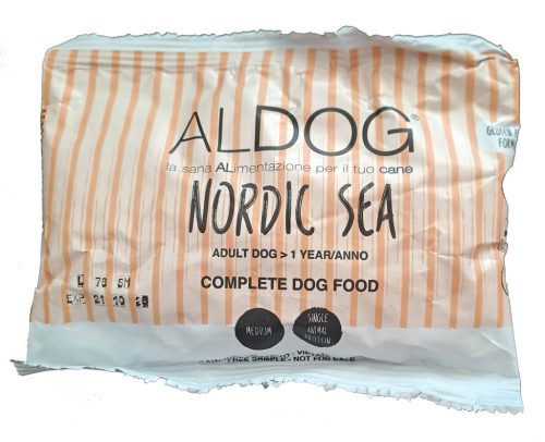 ALDOG NORDIC SEA HIPOALLERGÉN KUTYATÁP MEDIUM TERMÉKMINTACSOMAG 100 G