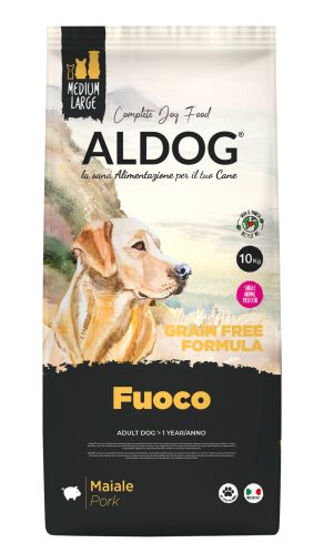 ALDOG FUOCO HIPOALLERGÉN KUTYATÁP MEDIUM 10 KG