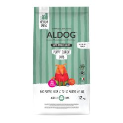 ALDOG PUPPY JUNIOR LAMB HIPOALLERGÉN KUTYATÁP MEDIUM 12 KG