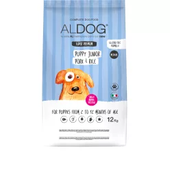 ALDOG PUPPY-JUNIOR PORK HIPOALLERGÉN KUTYATÁP MEDIUM 12 KG