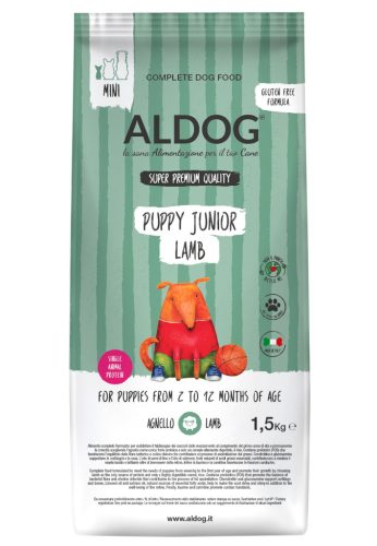 ALDOG PUPPY JUNIOR LAMB HIPOALLERGÉN KUTYATÁP MINI 1,5 KG