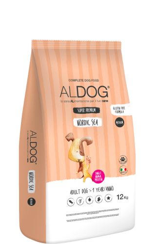 ALDOG NORDIC SEA HIPOALLERGÉN KUTYATÁP MEDIUM 12 KG
