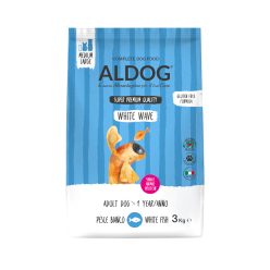 ALDOG WHITE WAVE HIPOALLERGÉN KUTYATÁP MEDIUM 3 KG