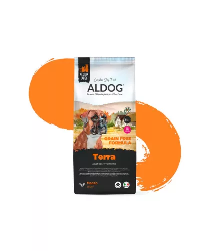 ALDOG TERRA HIPOALLERGÉN KUTYATÁP MEDIUM 2 KG