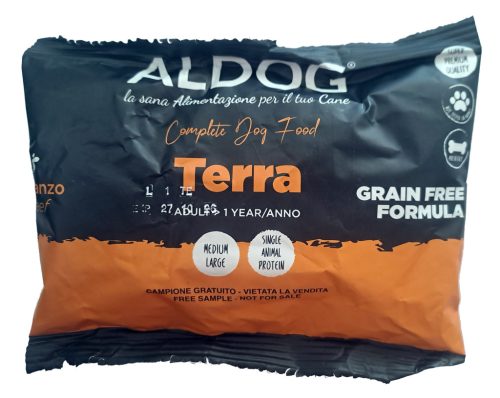ALDOG TERRA HIPOALLERGÉN KUTYATÁP MEDIUM MINTACSOMAG 100 G