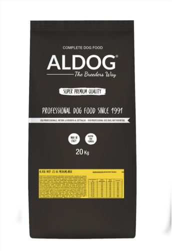 ALDOG THE BREEDERS WAY BEEF HIPOALLERGÉN KUTYATÁP MEDIUM 20 KG