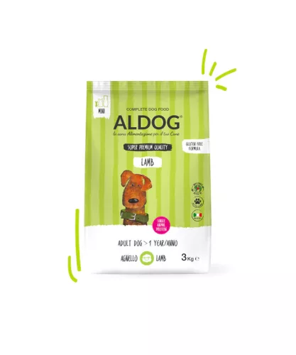 ALDOG LAMB HIPOALLERGÉN KUTYATÁP MINI 800 GR