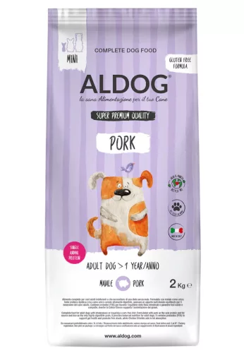 ALDOG PORK HIPOALLERGÉN KUTYATÁP MINI 2 KG