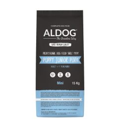  ALDOG THE BREEDERS WAY PUPPY-JUNIOR PORK HIPOALLERGÉN KUTYATÁP MINI 15 KG