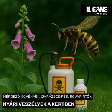 Mérgező növények, darázscsípés, rovarirtók – nyári veszélyek a kertben!